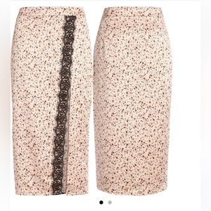 Leith Long Satin Skirt Size XS